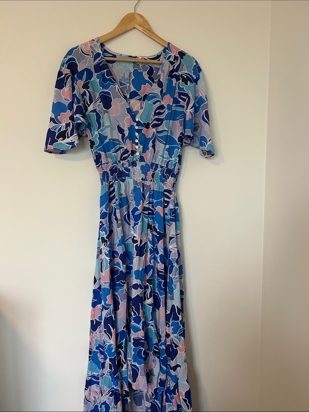 Bohemian Flowy Maxi Summer Dress